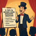 5 Tips to Become a More Engaging Magician