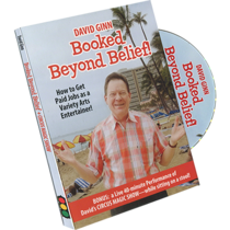 DVD - Booked Beyond Belief by David Ginn