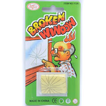 Broken Window Joke Gag