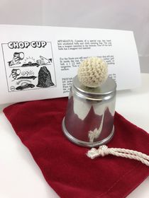 Chop Cup aluminum pocket size by Morrissey Magic