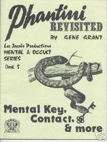 Phantini Revisited Mental Key, Contact & More by Gene Grant