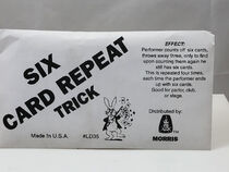 Six Card Repeat Trick (6 Card Repeat)