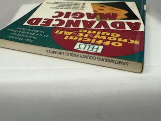 DexterConsign.Fell's Official Know-It-All Guide Advanced Magic.Flat.LibaryStampseen.jpeg