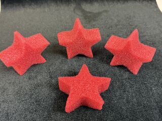 Sponge Ultra soft Stars in Red.2.jpeg