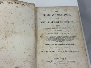 The Magician’s Own Book.Title page.jpeg